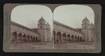 Photo:the "old Mission" (side View), Founded 1782, Santa Barbara, Cal.. Fixed Price $12.99.
