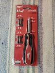 Milwaukee 11-IN-1 Multi-tip Screwdriver With Ecx Bits 48-22-2760. Fixed Price $16.94.