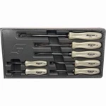 Snap Tools Pearl White Hard Handle Combination Screwdriver Set SDDX70APW. Fixed Price $279.99.