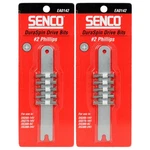 Senco EA0142 #2 Ph 1" Duraspin Drive Bits (2 Pk) One Size. Fixed Price $35.99.