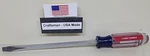 Craftsman 41587 8" Shank 5/16" Flat Tip 12" Screwdriver Square Shaft Usa Nos. Fixed Price $24.95.