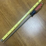 Vintage Craftsman 41582 Wf 3/16 Flat Blade Screwdriver 12" Long Forged Usa. Fixed Price $9.99.