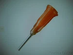 Bag Of (50) Cml Blunt Tip Glue Dispensing Fill Needle 15GA X 0.5" Orange. Fixed Price $12.99.