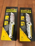 Stanley Fatmax Folding Retractable Utility Knife ( 2 Pack ). Fixed Price $23.99.