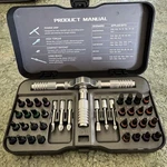 40IN1 Multifunction Ratchet Screwdriver Set Magnetic Bits Mini Repair Tool. Fixed Price $35.97.
