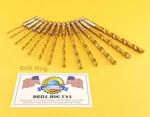 13 Pc Hex Shank Drill Bits Quick Change M2 Impact Driver Screw Gun Hog. Fixed Price $18.99.