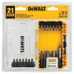 Dewalt 21-PIECE Screwdriving And Nutdriving Set Plastic Case DW2161. Fixed Price $17.95.