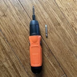 Black&decker AS6NG 6V Cordless Powered Screwdriver "no Batteries". Fixed Price $12.95.
