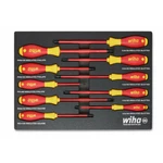 Wiha 32080 Insulated Softfinish Slotted/phillips/square Screwdriver Tray Set, 10. Fixed Price $93.50.