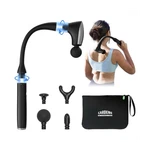Careking CG-100 Percussion Massage Gun, Rechargeable, 4 Heads, Black. Fixed Price $59.99.