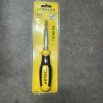 Stanley Hand Tools 6-IN-1 Multi-bit Screwdriver Model #STHT60083. Fixed Price $8.99.