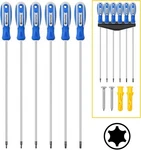 Amartisan 6-PIECE Extra Long Torx Screwdrivers Set Length 12''300MM T10-T30 New. Fixed Price $33.91.
