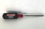Vtg Craftsman Grip-n-drive Slotted Screwdriver 41745 Cushion Foam Handle Usa. Fixed Price $8.99.