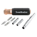Southwire Tools SD12N1 12-IN-1 Multi-bit Screwdriver, Bits, Rubber Grip. Fixed Price $17.50.