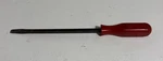 Mac Tools PJ8AR Flat Slotted Screwdriver Square Shank Hard Red Handle - Usa. Fixed Price $15.00.