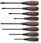 Vessel Wood Compo Tang-thru Screwdriver 8PCS B-330-SET. Fixed Price $80.74.