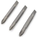 1/4 Hex Screwdriver Bit Set For Drill - Double Ended Phillips And .... Fixed Price $15.40.