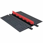Cable Protector, 1-1/4 In H, 39-3/4 28-1/2 W, Channel, Polyurethane,. Fixed Price $341.40.