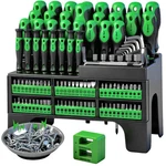 Swanlake 118PC Magnetic Screwdriver Set Ratchet Hex Precision Tool Kit Green. Fixed Price $60.99.