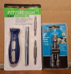 Pittsburgh 4 In 1 Screwdriver & 3 Pc. Hex Socket Drivers. Fixed Price $9.95.