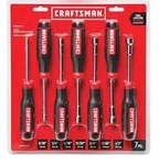 Craftsman 7 Piece Sae Metric Screwdriver Nut Set CMHT65081. Fixed Price $30.95.