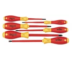 Wiha 32092 Slotted And Phillips Insulated Screwdriver Set, 1000 Volt, 6 Piece. Fixed Price $49.99.