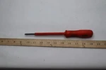 Jameson Insulated Slotted Electricians Screwdriver Blade 3/16" X USC01890. Fixed Price $7.79.