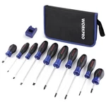 Workpro 9-PIECE Mixed Screwdriver Set Cr-v Carrying Case Hang Hole Design. Fixed Price $29.99.