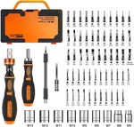 Precision Ratchet Screwdriver Set, Jakemy 69 6111 - In 1,. Fixed Price $44.41.