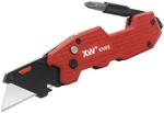 Folding Utility Knife With Screwdriver, 5-IN-1 Multi-functional Heavy Duty Lock-. Fixed Price $32.99.