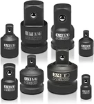 Neiko 30223A 8 Pc Impact Socket Adapter Set, Standard Sae Size, Cr-v Steel,. Fixed Price $40.26.