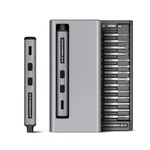 Arrowmax AM199911G - Ses Mini Electric Screwdriver Set, 28PC, Gray. Fixed Price $51.82.