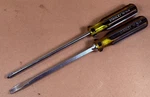 Vintage Stanley 100 Plus Large Size 8" Screwdrivers 66-178 & 2754. Fixed Price $24.99.