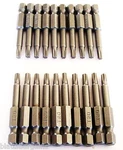 Enkay 2" T20 Torx Star Bits Screwdriver Tips Round Shaft 3372. Fixed Price $17.99.
