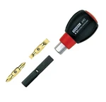 Vessel Stubby Multi Bit Screwdriver 1/4" Hex Phillips Flat TD-110 Japan. Fixed Price $16.99.