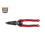 New Milwaukee 9 In. 7-IN-1 Combination Wire Strippers Pliers Easy Cutting Crimp. Fixed Price $35.39.