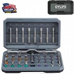 Dylife 42 In Magnetic Screwdriver Set, Diy Ratchet 1, Black Gray. Fixed Price $46.86.