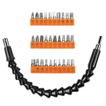 Tacklife Flexible Shaft Bit Extension Set W/screw Drill Holder 30 ASS01C. Fixed Price $11.98.