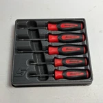 Snap-on SGDTX50BR 5-PIECE Torx Instinct Soft Grip Screwdriver Set (red) Used. Fixed Price $145.00.