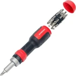 Sharden Screwdriver 13-IN-1 Multibit Ratcheting, Red. Fixed Price $14.43.