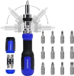 Sharden Ratchet Screwdriver 13-IN-1 Multi Tool All One Blue. Fixed Price $21.32.