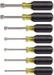 Klein Tools Nut Driver Set, 3-INCH Shafts, Cushion-grip, 7-PIECE. Fixed Price $35.00.