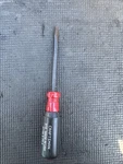 Sears Craftsman Usa Nos 47150 PR2 Rare Black Blade Screwdriver Oxide Flathead. Fixed Price $23.00.