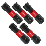 Diablo DT401P5 1" -40 Torx Drive Bits (5-PACK). Fixed Price $7.49.