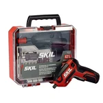 Skil 4V Pilot Screwdriver W/ 42 Piece Bit Kit Case *distressed Pkg. Fixed Price $32.99.