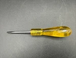 Stanley #1016 5 1/4" Slotted Flat 1/8" Cabinet Tip Screwdriver Rare Collectable. Fixed Price $18.95.