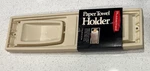Vintage Nos Rubbermaid Paper Towel Holder Wall Mount Usa Beige Almond 1988 #2361. Fixed Price $16.99.