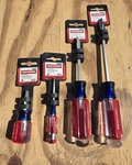 Vintage Nos Craftsman 4PC Slotted Screwdriver Set Western Forged W/hang Tags Usa. Fixed Price $49.99.