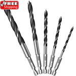 13-PIECE Titanium-coated Hss Twist Drill Bit Set 1.5-6.5MM, 1/4 Hex Shank, Hi. Fixed Price $9.11.