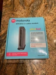 Motorola MB8600 Docsis 3.1 Black Ultra Fast Modem Cable Open Box. Fixed Price $29.99.